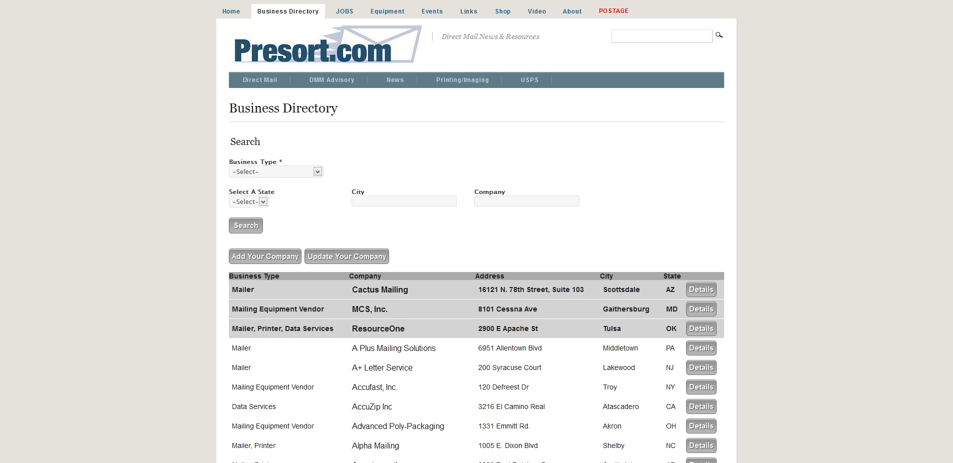 Presort.com